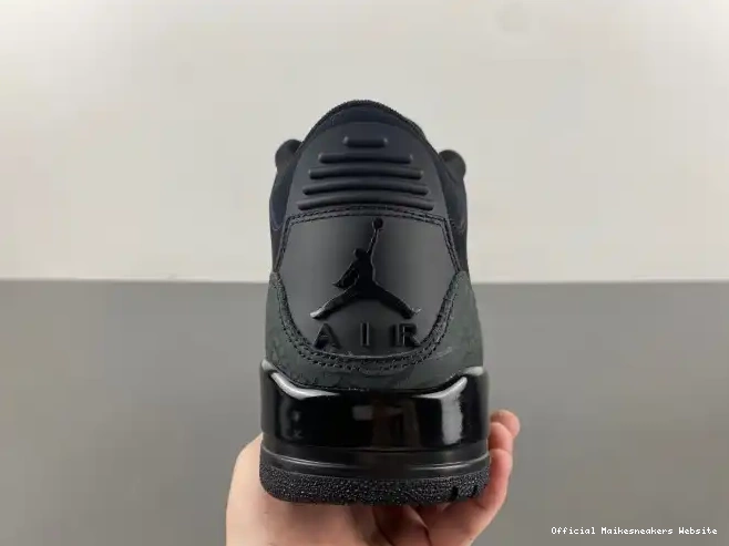Official Maikesneakers Jordan Air 3 Black Cat CT8532-001 0621